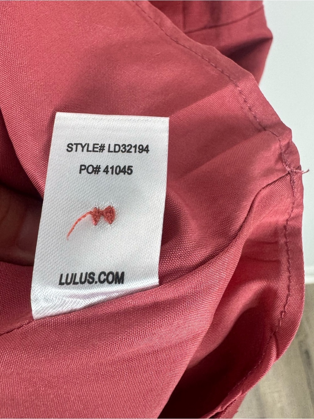 Lulus Louetta Rust Red Linen Blend Button-Down Mini Dress NEW Medium Summer - Picture 7 of 10